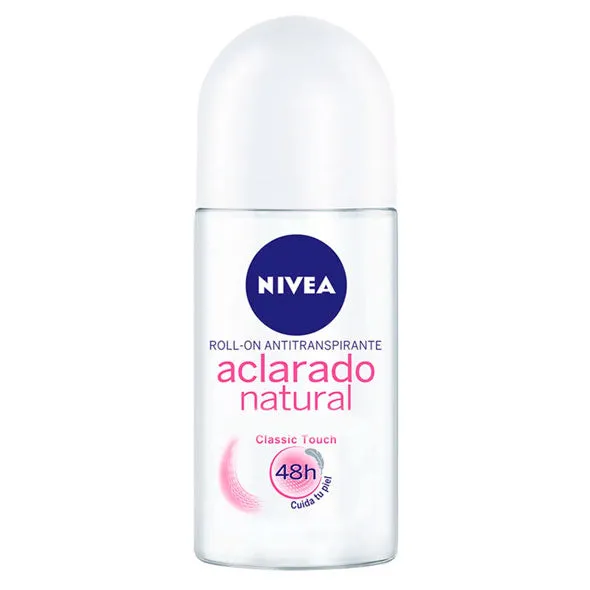 NIVEA DESODORANTE ROLLON ACLARADO NATURAL ENV X 50 ML - Ecofarma