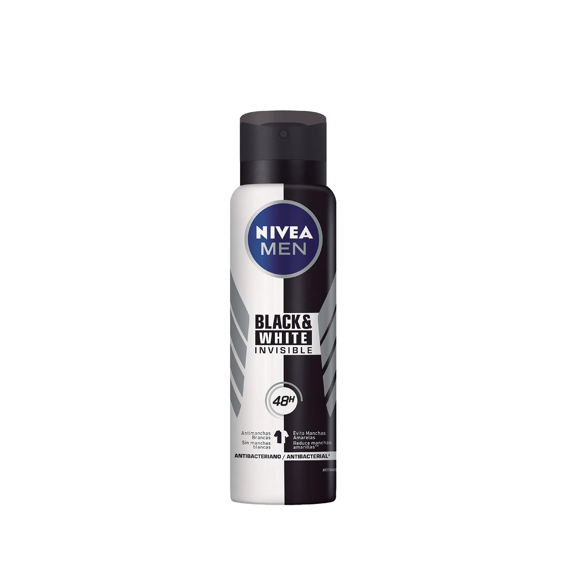NIVEA DESODORANTE AEROSOL BLACK & WHITE INVISIBLE X 150 ML - Ecofarma