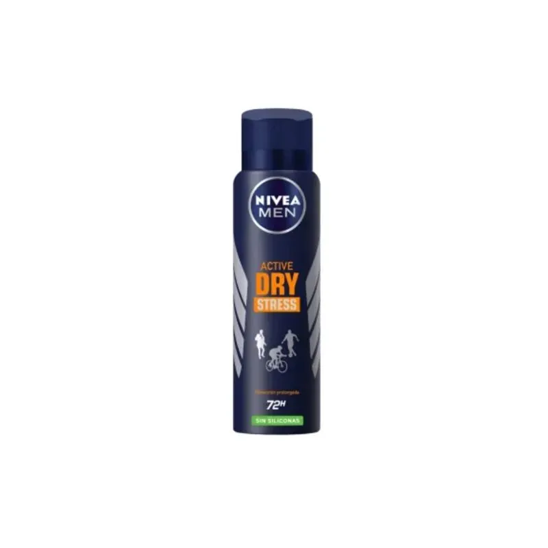 NIVEA DESODORANTE AEROSOL MEN STRESS DRY X 150 ML - Ecofarma