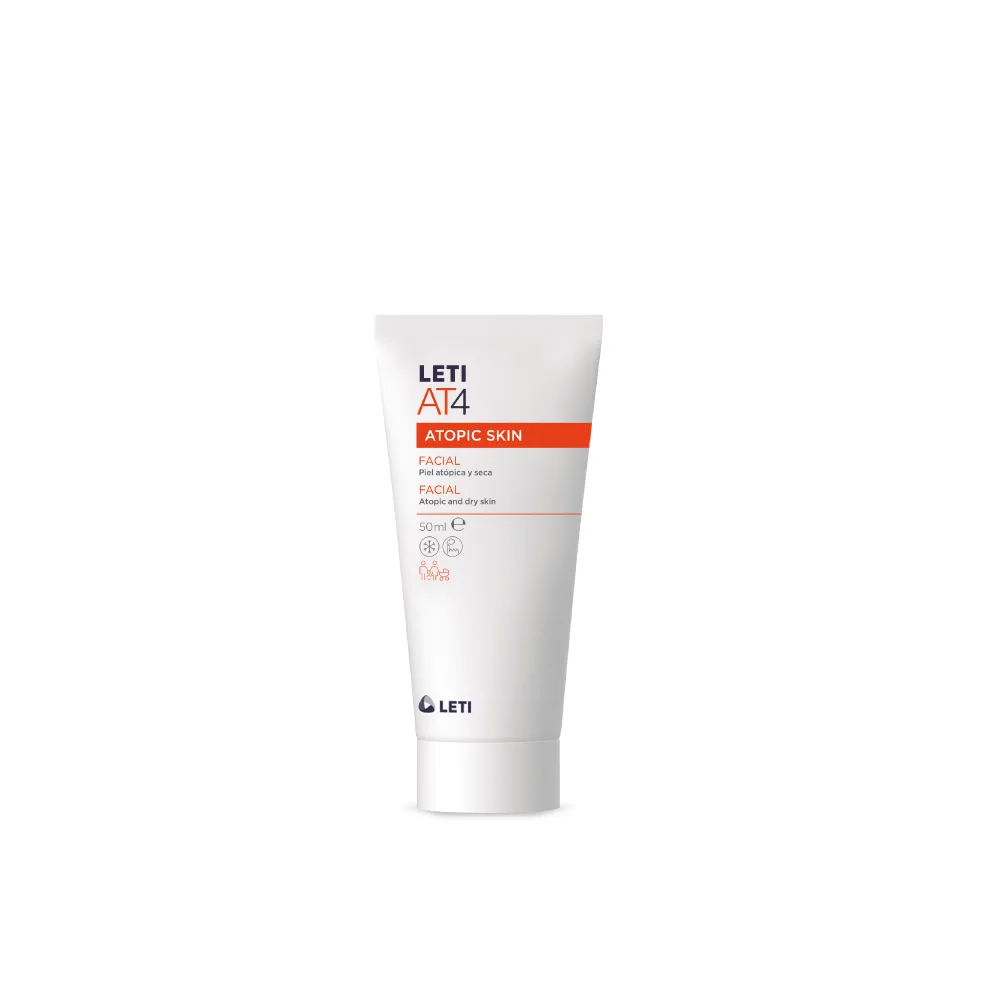 LETI AT4 CREMA FACIAL EMOLIENTE X 50 ML. - Ecofarma