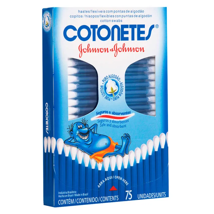JOHNSON COTONETES CAJA X 75 UNIDADES - Ecofarma