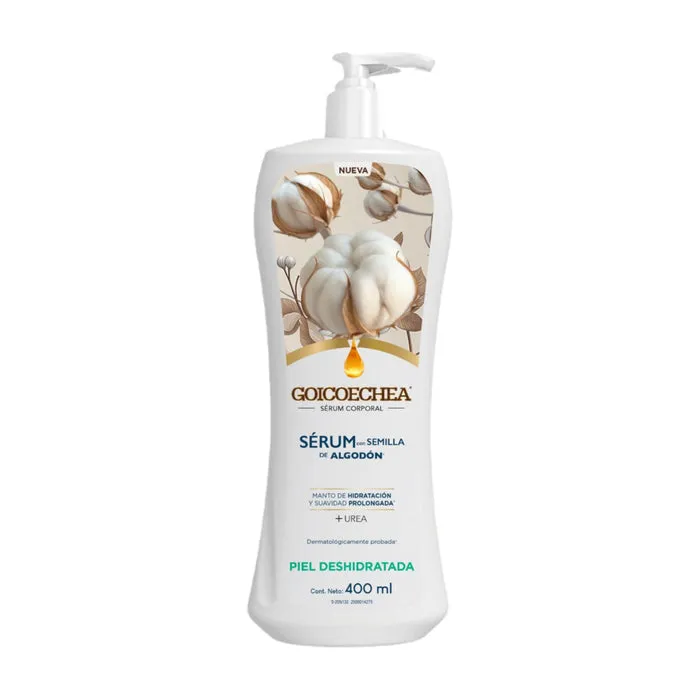 GOICOECHEA CREMA CON SEMILLA DE ALGODON PIEL DESHIDRATADA X 400 ML - Ecofarma