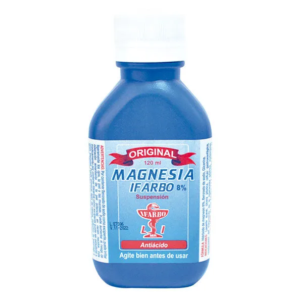 LECHE DE MAGNESIA ACTIMILK NEUTRO SUSPENSION X 120 ML - Ecofarma