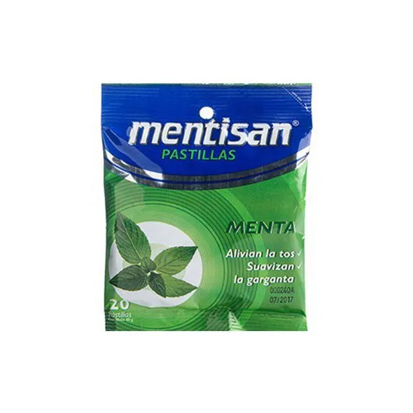 MENTISAN PASTILLAS MENTA X 20 UNID - Ecofarma