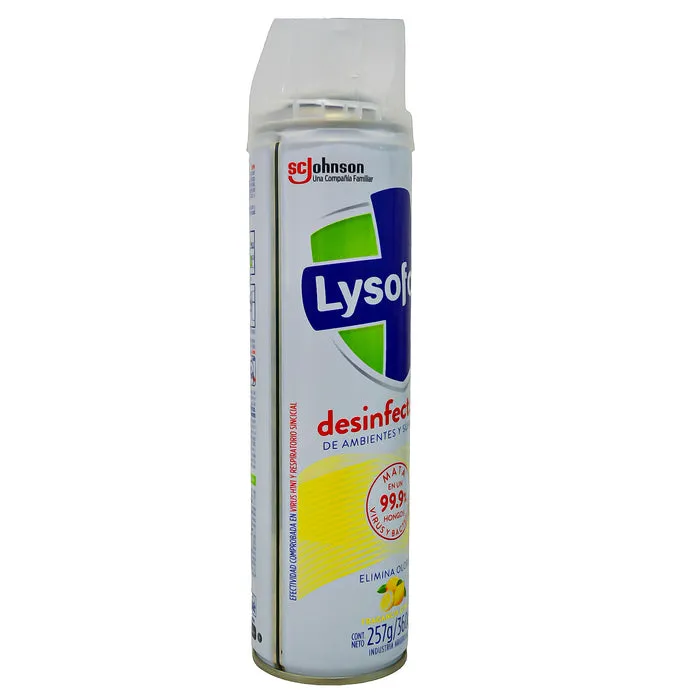 LYSOFORM AERO CITRICA DESINFECTANTE AEROSOL X 360 ML - Ecofarma