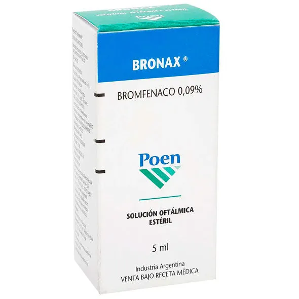 BRONAX SOLUCION OFTALMICA X 5 ML - Ecofarma