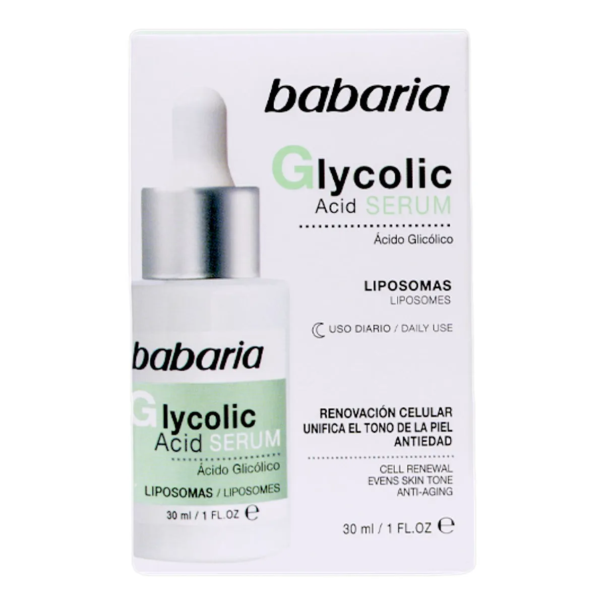 BABARIA SERUM ACIDO GLICOLICO X 30 ML - Ecofarma