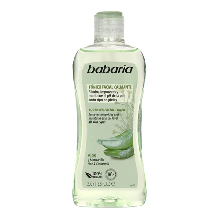BABARIA TONICO FACIAL CALMANTE ALOE X 200 ML - Ecofarma