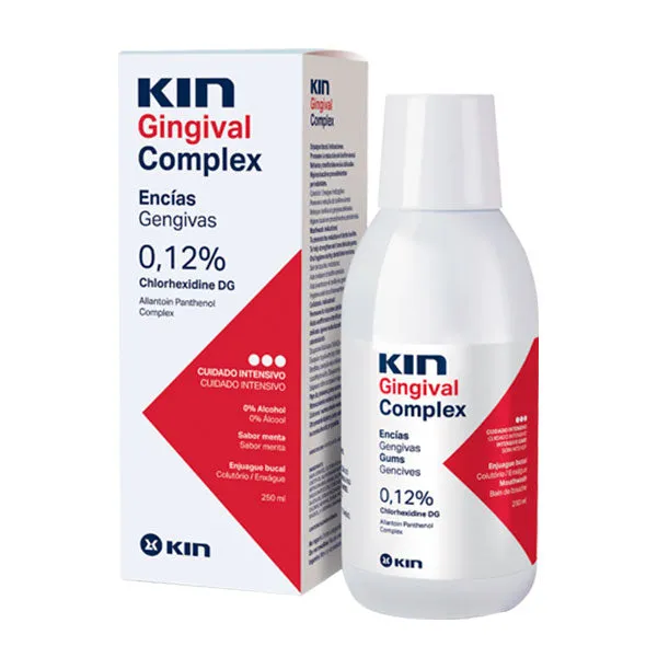 KIN GINGIVAL ENJUAGUE BUCAL FCO X 250 ML - Ecofarma