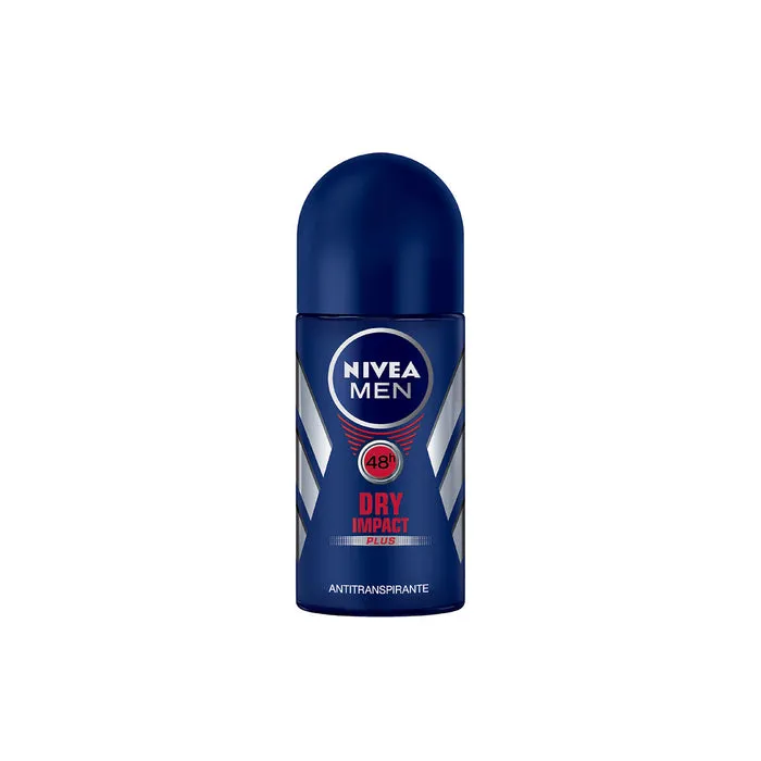 NIVEA DESODORANTE ROLLON MEN DRY IMPACT X 50 ML - Ecofarma