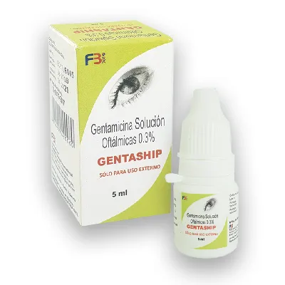 GENTASHIP GENTAMICINA SOL. OFTALMICA FCO X 5 ML - Ecofarma
