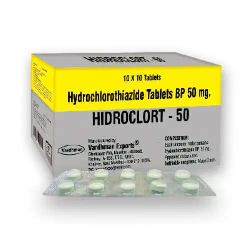 HIDROCLORT 50 MG CAJA X 100 COMPRIMIDOS - Ecofarma