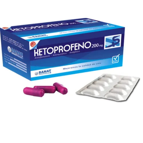 KETOPROFENO 200 MG CAJA X 100 CAPSULAS - Ecofarma