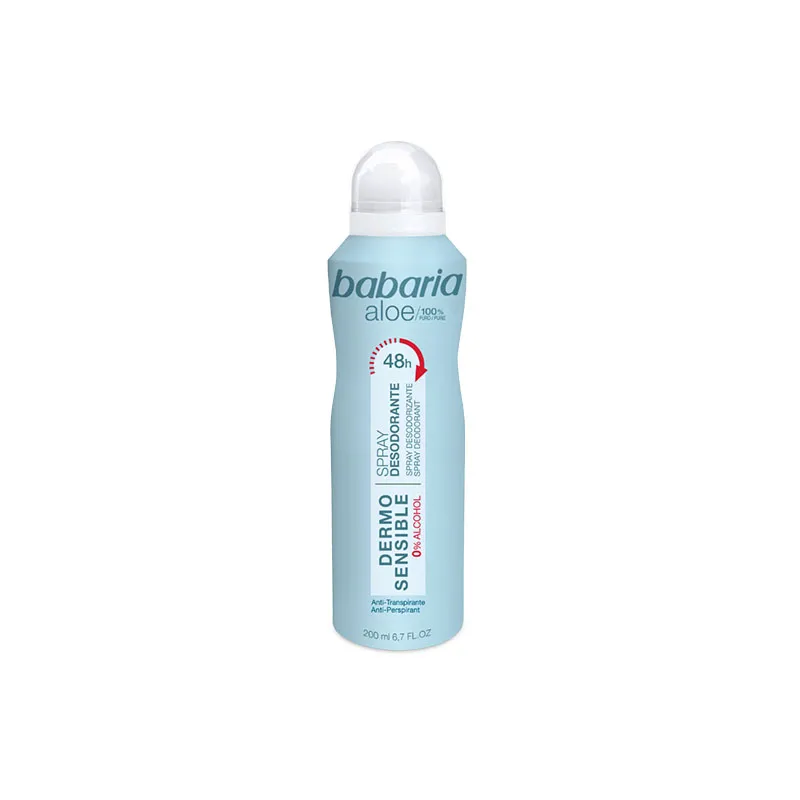 BABARIA DESODORANTE AEROSOL DERMO SENSIBLE X 200 ML - Ecofarma