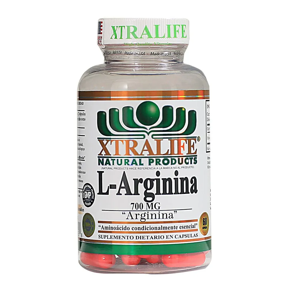 L ARGININA 700 MG FCO X 60 CAPSULAS - Ecofarma