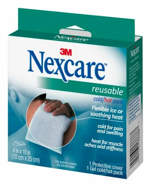 COMPRESA CALIENTE/FRIO NEXCARE 10 CM X 25 CM CAJA X 1 UNIDAD - Ecofarma