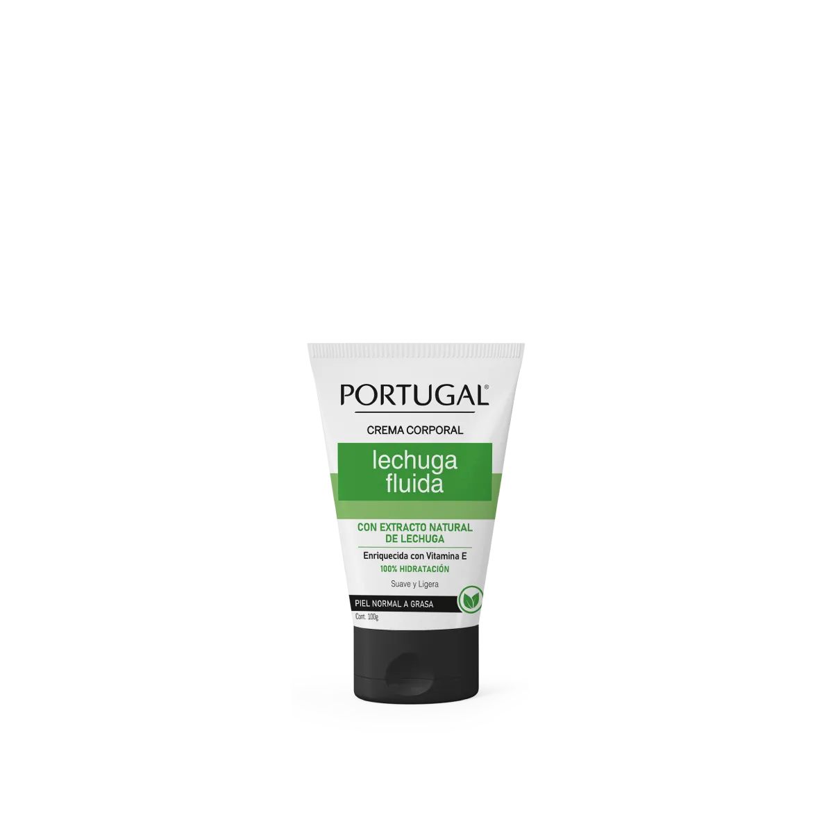 PORTUGAL CREMA CORPORAL LECHUGA FLUIDA X 100 GR - Ecofarma