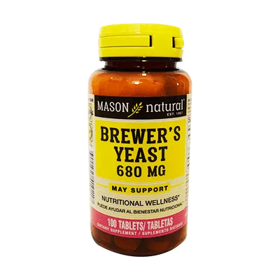 BREWERS YEAST 680 MG FCO X 100 COMPRIMIDOS - Ecofarma