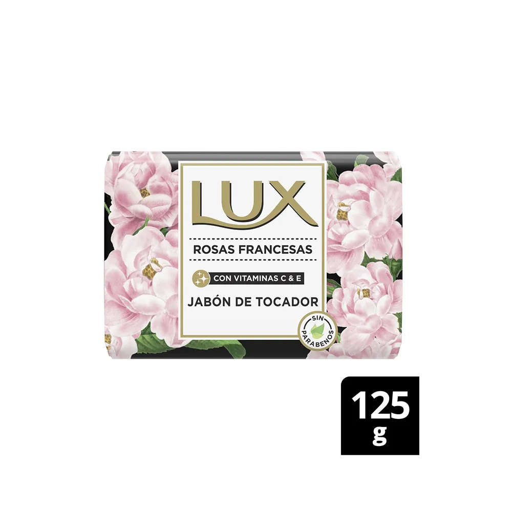 JABONCILLO LUX ROSAS FRENACESAS BARRA PACK X 3 UNID X 120 GR - Ecofarma