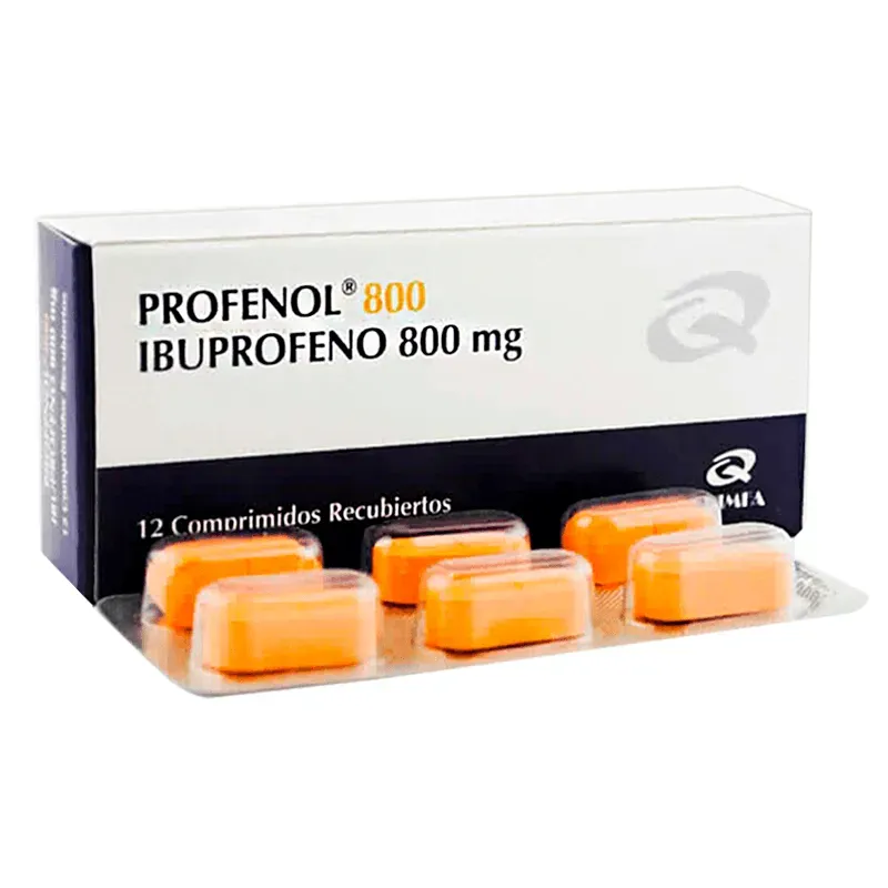 PROFENOL 800 MG CAJA X 12 COMPRIMIDOS - Ecofarma