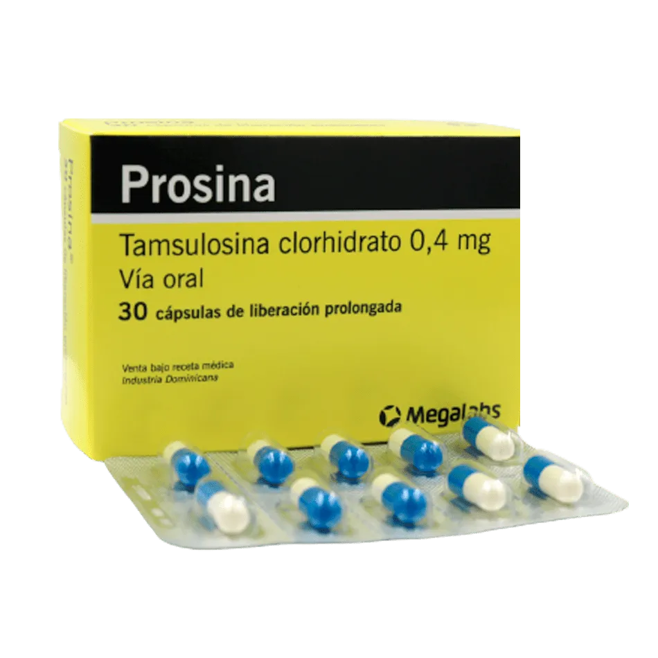 PROSINA 0.4 MG CAJA X 30 CAPSULAS - Ecofarma
