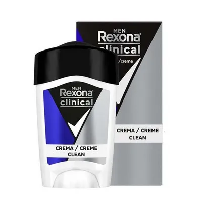 DESODORANTE REXONA CLINICAL CLEAN  CREMA X 48 G - Ecofarma