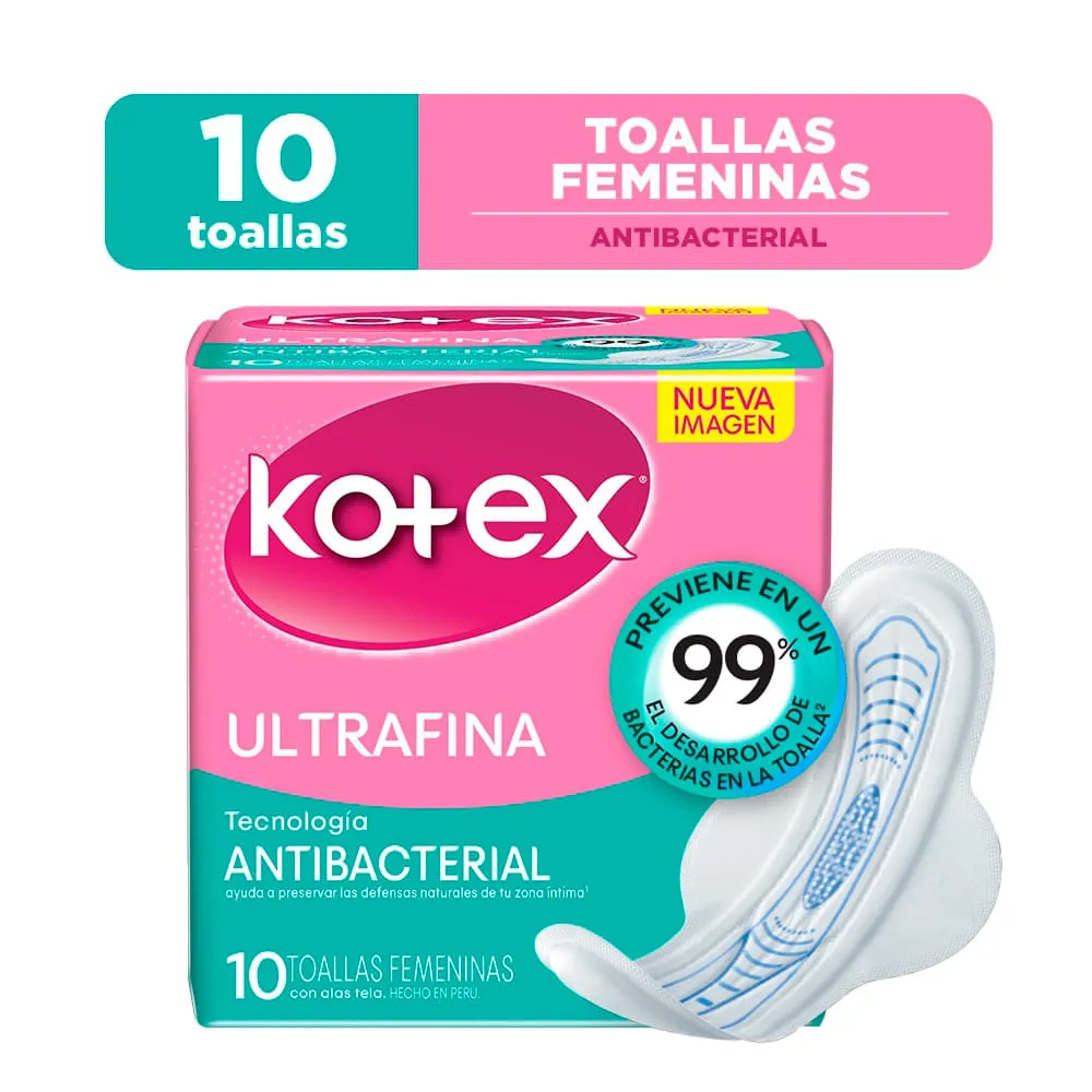 KOTEX ULTRAFINA DISCRETA X 10 UNID - Ecofarma