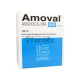 AMOVAL 500 MG SUSPENCION FCO X 100 ML - Ecofarma