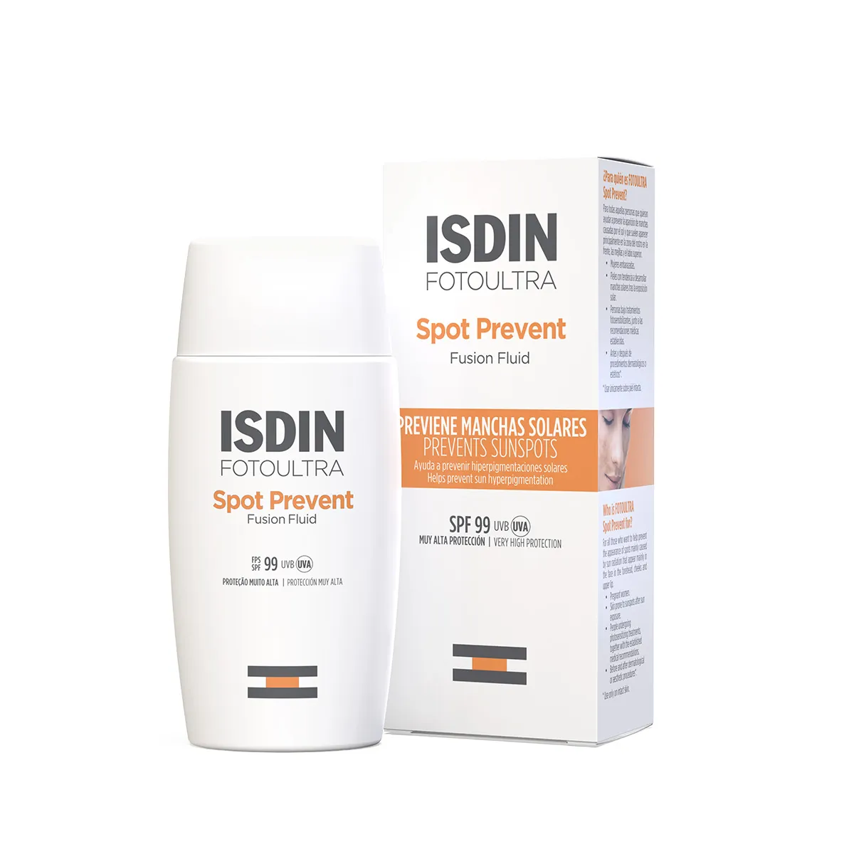ISDIN SPOT PREVENT FUSION FLUID FPS 50 X 50 ML - Ecofarma