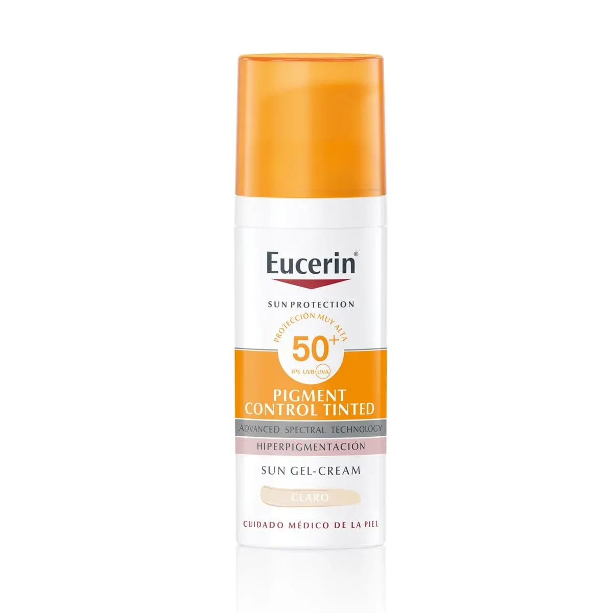 EUCERIN PIGMENT CONTROL ANTI MANCHAS SUN FLUID FPS 50 X 50 ML - Ecofarma