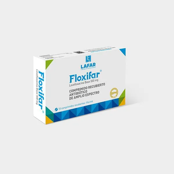 FLOXIFAR 750 MG CAJA X 10 COMPRIMIDOS - Ecofarma