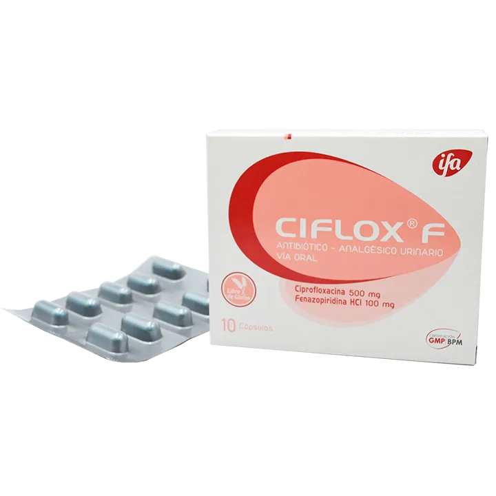 CIFLOX F CAJA X 10 COMPRIMIDOS - Ecofarma