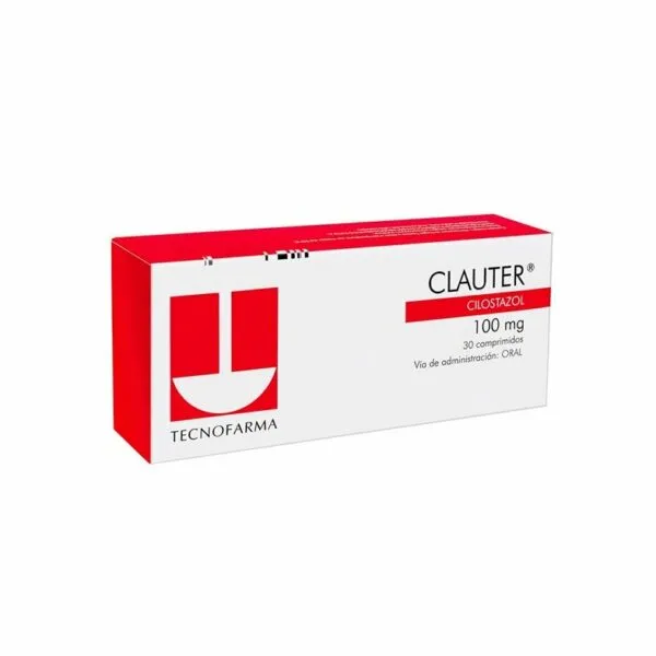 CLAUTER 100 MG CAJA X 30 COMPRIMIDOS - Ecofarma