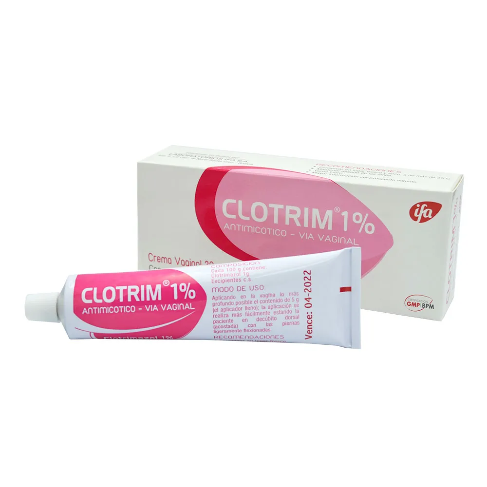 CLOTRIM 1% CREMA VAGINAL TUBO X 30 G - Ecofarma