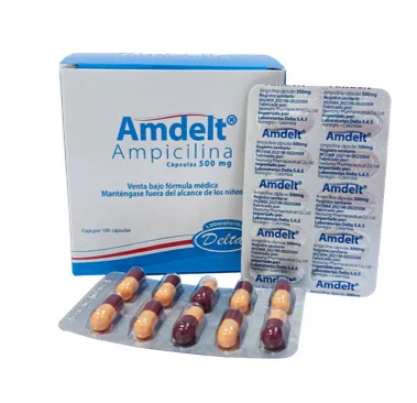 AMPICILINA 500 MG CAJA X 500 CAPSULAS - Ecofarma