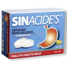 SINACIDES CAJA X 20 TBS MASTICABLES - Ecofarma