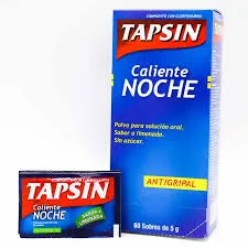 TAPSIN CALIENTE NOCHE CAJA X 60 SOBRES - Ecofarma