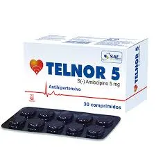 TELNOR 5 MG CAJA X 30 COMPRIMIDOS - Ecofarma