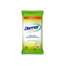 TOALLAS HUMEDAS DERMEX ANTIBACTERIAL X 30 UNID. - Ecofarma