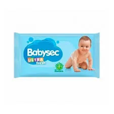 TOALLITAS HUMEDAS BABYSEC ULTRA FRESH X 50 UNIDADES - Ecofarma