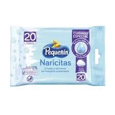 TOALLITAS HUMEDAS PEQUEÑIN NARICITAS X 20 UNIDADES - Ecofarma