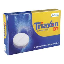 TRIAXON DT 200 MG CAJA X 6 COMPRIMIDOS - Ecofarma