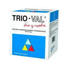 TRIOVAL DIA Y NOCHE COMPRIMIDOS CAJA X 20 BLISTER - Ecofarma