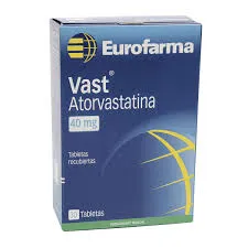 VAST ATORVASTATINA 40 MG X 30 COMPRIMIDOS - Ecofarma