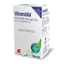 VIRONIDA 200 MG SUSPENCION FCO X 100 ML - Ecofarma