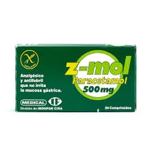 Z MOL 500 MG CAJA X 500 COPRIMIDOS - Ecofarma