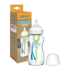 BIBERON DR BROWNS BOCA ANCHA ANTICOLICO PLASTICO X 270 ML/9 OZ - Ecofarma