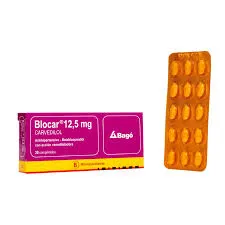 BLOCAR 12,5 MG CJA X 30 COMPRIMIDOS - Ecofarma