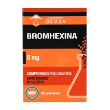 BROMHEXINA 8 MG CAJA X 100 COMPRIMIDOS - Ecofarma