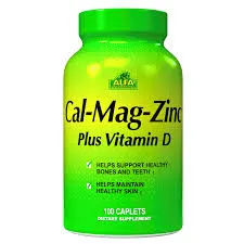 CAL MAG ZINC PLUS VITAMIN D FCO X 100 COMP - Ecofarma